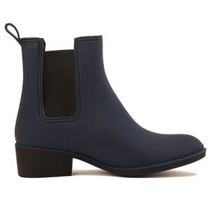 Jeffrey Campbell Havana Last Stormy Matte Point Toe Chelsea Rain Boot Women’s 7